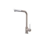 Franke 115.0476.822 + SR01 Green Chromed Kitchen Sink Tap with Pull-Out Spout - Beige