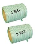 Cellroon Strapping Roll High Strength, Polypropylene (100% Virgin) PP Packaging/Packing Box Strap/Strapping Roll (12 Mm Thickness) (2 KG) (Pack of - 2)