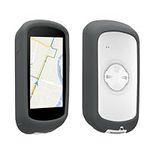 kwmobile Silicone Case Compatible with Garmin Edge Explore 2 - Case Soft Bike GPS Protector Bumper - Stone Dust