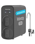 Waterdrop G5P700A Alkaline Mineral pH+ Reverse Osmosis Water Filter, NSF/ANSI 372 Certified, 700G Reverse Osmosis System, 8 Stage RO Water Filtration System, 2:1 Pure to Drain, Smart LED Faucet