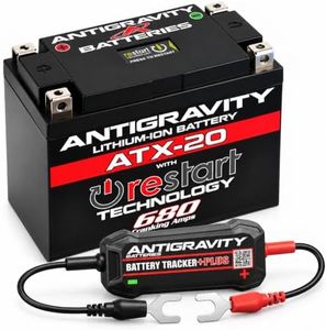 Antigravity ATX-20 Motorcycle Battery, YTX20 YTX20L-BS YTX20HL-BS Replacement