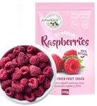 100g Arbuckle's Freeze Dried Raspberry Direct from UK Farm Shop, Whole Fruit Snack Nutritious and Healthy Raspberries Natural, for Baking, Breakfast Cereal Topper, Yogurt, Cake Decorations