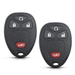 Key Fob Keyless Entry Remote Replacement for Chevy Silverado Avalanche Equinox Express Traverse GMC Yukon Sierra 1500 2500 3500 HD Acadia Savana Buick Enclave 2007 2008 2009 2010 2011 2012 2013