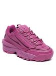 Fila Women BAN Rug/GPE Wine Disruptor II EXP Casual Sneakers