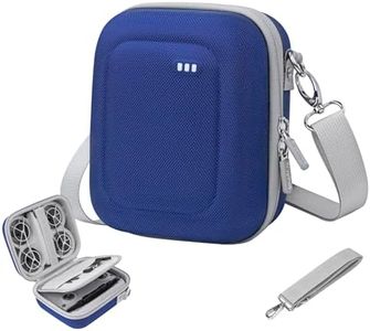 Krypthos Carrying Case for DJI Neo, Portable Shoulder Bag Travel Neo Case with Elastic Strap to Fix DJI Neo Drone, Suit for Travel and Home Storage Drone and Its Accessories (Blue)