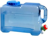 UXPEYIC 3.17 Gallon Water Container with Spigot, Portable Water Jug, No Leakage Camping Bucket with Tap, BPA Free Emergency Water Storage Tank for Camping, Vehicle, Car, Outdoor Hiking, Picnic