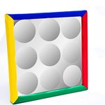 Children's Factory Soft Frame Convex Bubble Mirror