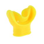 SGerste Scuba Regulator Mouthpiece Deep Diving Rubber Snorkel Mouth Bite AOD (Ywllow)