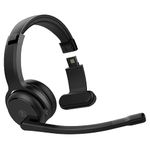 Rand McNally ClearDryve 100 Premium Wireless Headset for Clear Calls with Noise Cancellation, Long Battery Life, All-Day Comfort, Black