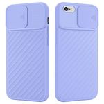 cadorabo cover compatible with Apple iPhone 6 / 6S in Matt Purple - protective cover made of flexible TPU silicone and with camera protection - ultra slim soft back cover case