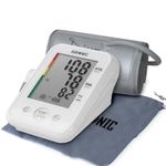 Duronic Blood Pressure Monitor Machine BPM150, CE Approved Automatic Upper Arm BP Heart Rate Detector Medically Certified with Cuff (22cm-42cm) - Reliable Health Monitoring for Home Use