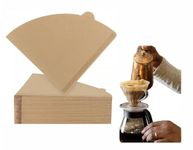 BOGOTA Coffee Filter Cone, Paper, Bags | Disposable Natural Paper Filters 2-4 Cup | Disposable for Pour Over and Drip Coffee Maker (2-4 Cup) 100 Count