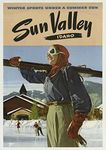 OMG Printing American Usa Travel Sun Valley Idaho Skiing Poster/Print/Picture Satin Photo Paper - A0-841mm x 1189mm