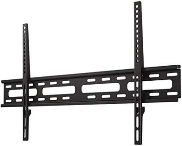 Hama Soporte de Pared para televisores de hasta 75", VESA 50 x 50-800 x 400, para televisores de Pantalla Plana de hasta 60 kg, con Nivel de Burbuja, Color Negro