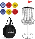 Disc Golf Basket,Heavy Duty 24 Chai