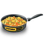 Hawkins Futura Nonstick Curry Pan (Saute Pan) 3.25 L, 24 cm, 3.25 mm (Black)