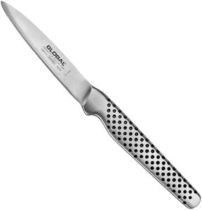 Global GSF-15 Classic Peeling Knife, 8 cm/3 Inch, Made in Japan Stainless