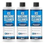 Ice Machine Cleaner 473ml, Nickel Safe Descaler | Ice Maker Machine Descaling Liquid Compatible with Whirlpool 4396808, Manitowac, Ice-O-Matic, Scotsman, Follett etc | Essential Values (3 Pack)