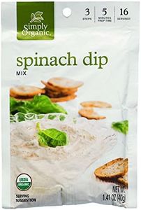 Simply Organic Spinach Dip Mix, Certified Organic, Gluten-Free | 1.41 oz