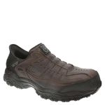 Skechers Men's Holdredge-Ryker Comp Toe Sneaker, Brown, 9 Wide