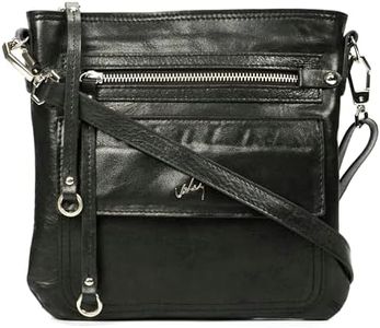 Vélez Women's Moccasin Leather Crossbody Bag – Handcrafted Leather with Soft Finish | Timeless Design | Everyday Elegance – Handmade in Colombia