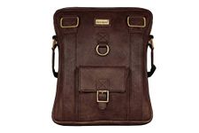 SCHARF Lucas-Busi-Mess Essentials Vegan Leather Crossbody Sling Messenger Bag