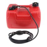 Marine Outboard Fuel Tanks (3.2 Gallon/12L)- Boat Yacht Engine Fuel Tank for, Portable/Container