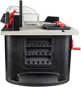EXCEL 1500W Router Table – Variable Speed, Safety Switch, 1/2" & 1/4" Collets