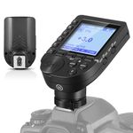 NEEWER QPRO-N TTL Wireless Flash Trigger Compatible with Nikon 1/8000s HSS Tilt Design Large LCD Screen 5 Group Buttons 9 Customizable Functions for Q4 Q3 Z2 Z1 Z760 NW760 S101-300W PRO/400W PRO