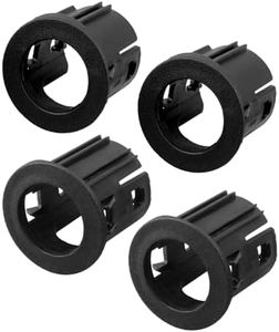 Wujexuhe 4Pcs Parking Assist Sensor Retainer Bezels Rear Inner and Outer Side Fit for Ford F150 2015 2016 2017 2018 2019 2020 Replace FL3Z15K861AE FL3Z15K861AC FL3Z15K861AB FL3Z15K861AA