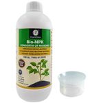 OrganicDews Bio NPK consortia (5x10^8 CFU/ML) Bio Inoculum Fertilizer (1 Litre) for Plants - Soil Fertility, Faster Plant Growth and Increases the Yield 1 Litre