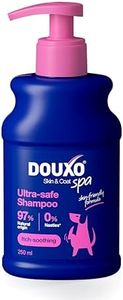 Douxo Spa - Soothing Dog Shampoo, 250 ml, Cleans, Hydrates and Soothes the Skin, Enhances the Fur, Leaves the Fur Soft and Radiant, pH Balanced and Hypoallergenic, Ultra-Safe Skin-Friendly Formula