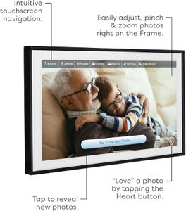 Skylight 15-Inch Digital Photo Frame – WiFi Smart Display