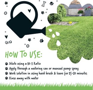 BUGALUGS Artificial Grass Cleaner 1L – Pet Safe Odour Eliminator, UK Made