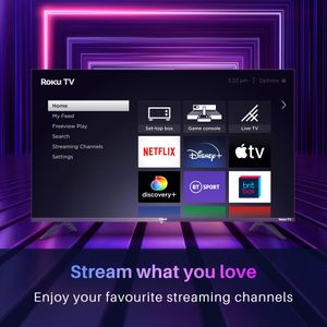 RCA 32" Roku Smart TV – HD LED Streaming Television