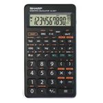 SHARP CALCULATOR SCIENTIFIC BLISTER EL501TBWH-EU,Black/White