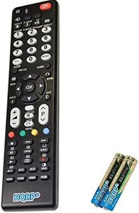 HQRP Remote Control Compatible with Hitachi P42A202 P42H401 P42T501 P50A202 P50A402 LCD LED HD TV Smart 1080p 3D Ultra 4K Plasma