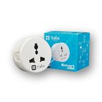 HALOX WiFi Smart Plug Socket 10A (Pack of 1), Suitable for Small appliances, Compatible with Alexa.