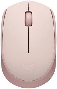 Logitech M171 Souris Sans Fil pour PC, Mac, Ordinateur portable, 2,4 GHz avec Mini-récepteur USB, Suivi Optique, Autonomie de Piles de 12 mois, Ambidextre - Rose