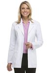 Dickies EDS Professional Women Scrubs Lab Coats 29" 84405, White, XX-Large