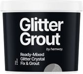 Hemway Ready Mixed Glitter Grout 2.5L 4.5kg (Grey Grout/Silver Glitter)