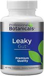 Professional Botanicals Gut Health Supplement, Leaky Gut Repair with L Glutamine, Zinc and Licorice Root Digestive Health Support – 60 Vegetarian Capsules