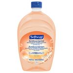 Softsoap Antibacterial Liquid Hand Soap Refill - Crisp Clean Scent, 1.47 Liters - Moisturizing Hand Wash, Dermatologically Tested, for Soft Smooth Skin