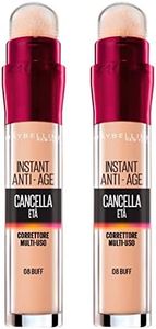 2x Maybelline New York Il Cancella Età Correttore Liquido Multiuso Colore 08 Buff - 2 Correttori