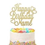 Personalized Happy Birthday Cake To