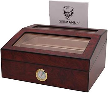 GERMANUS Humidor Glasstop Heinrich 224