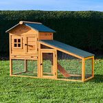 FeelGoodUK Rabbit Hutch, 150 x 100 x 66 cm