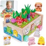 Montessori Wooden Farm Toys: Toddle