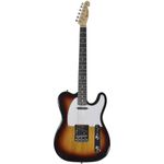 CAL62 | Electric Guitar – 3 Tone Sunburst | Classic Design, Dynamic Tone from 2 Single Coil Pickups