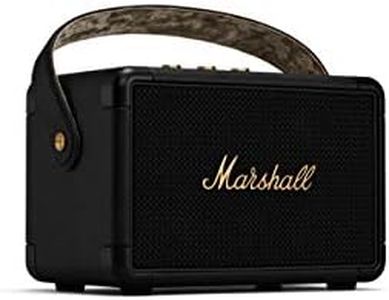 Marshall Kilburn II Portable Bluetooth Speaker (Black & Brass)